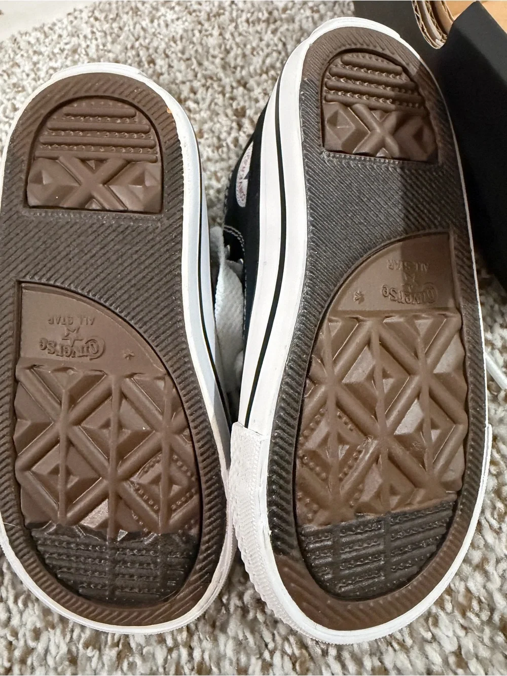 Converse Kids Black and White High-Top Sneakers